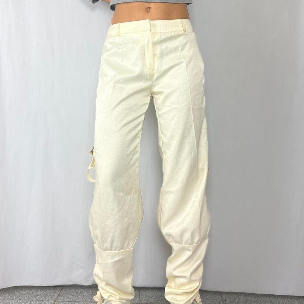 Women's Cream Trousers